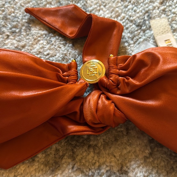 DEVON WINDSOR Rust Bikini Top - Picture 2 of 4